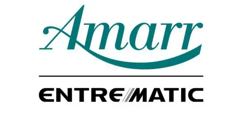 Amarr Entrematic logo in teal and black.